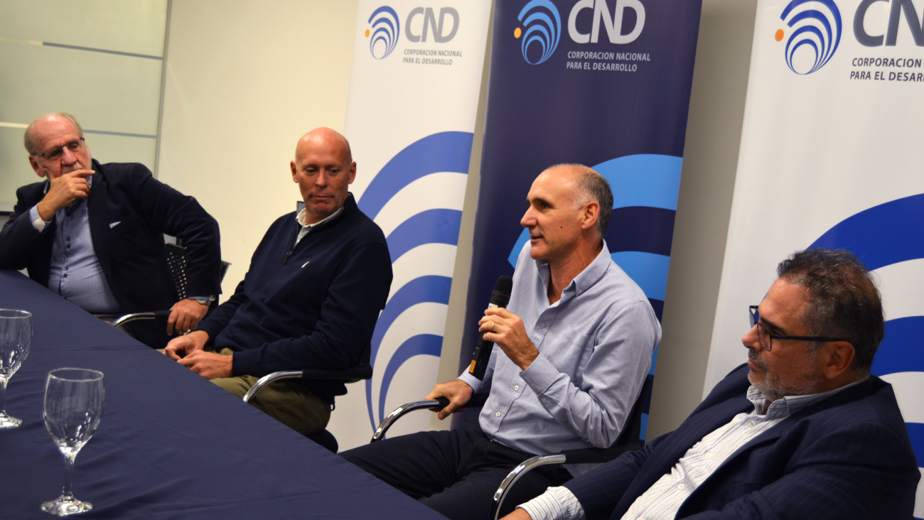 Asunción de vicepresidente de CND: Ec. Pablo Gutiérrez