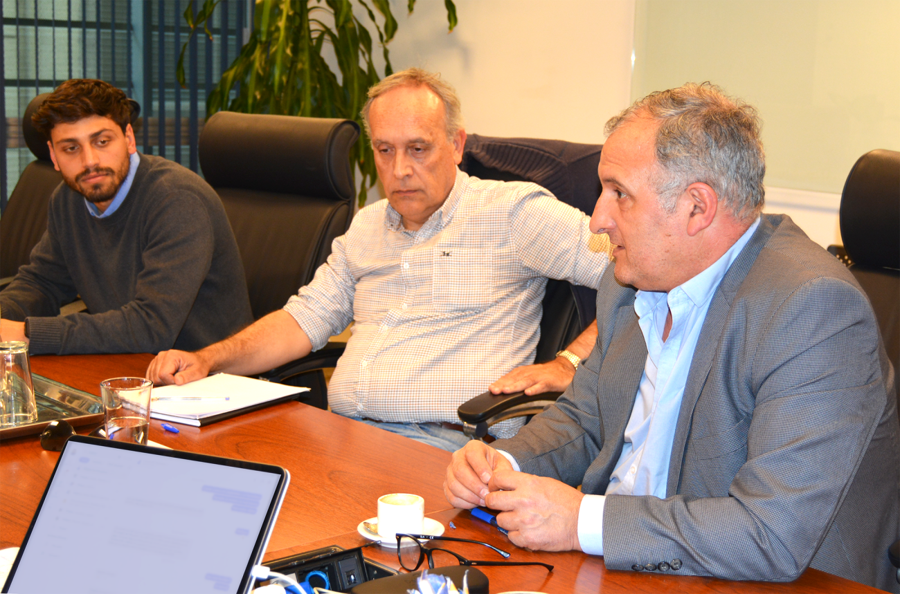 Intendente Daniel Ximénez y su equipo