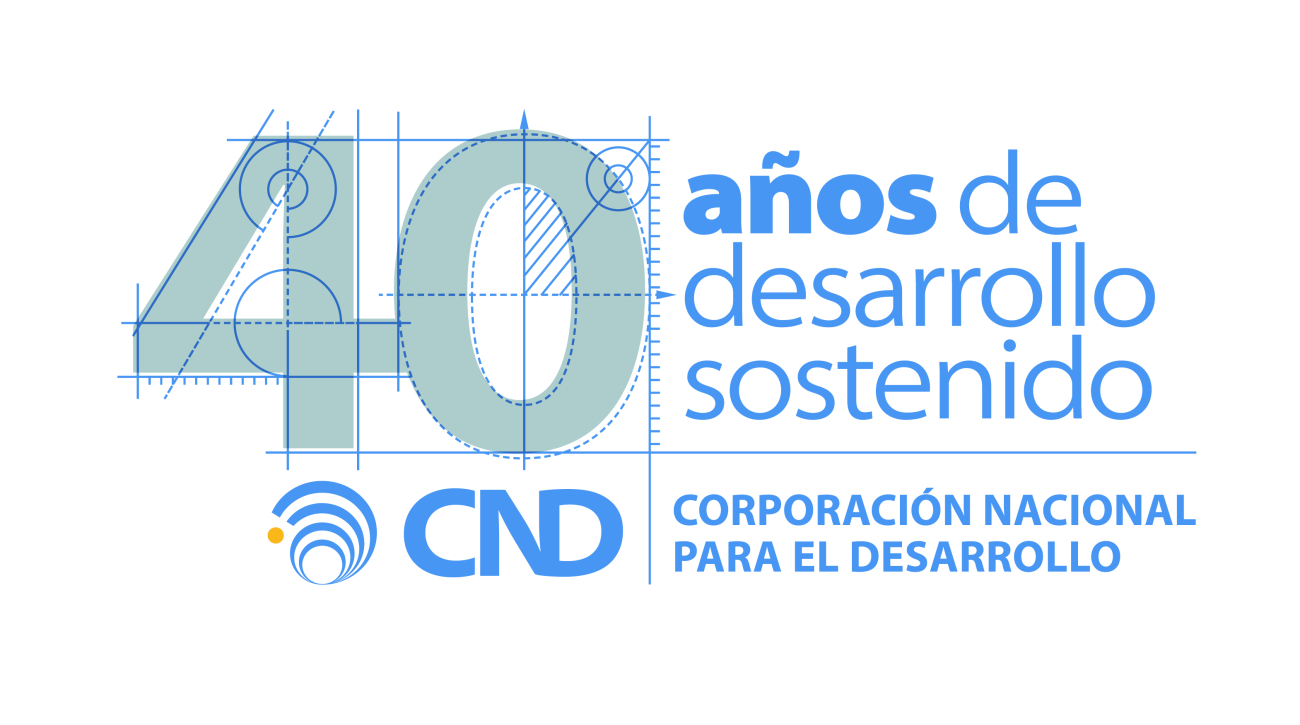 Logo CND 40 años