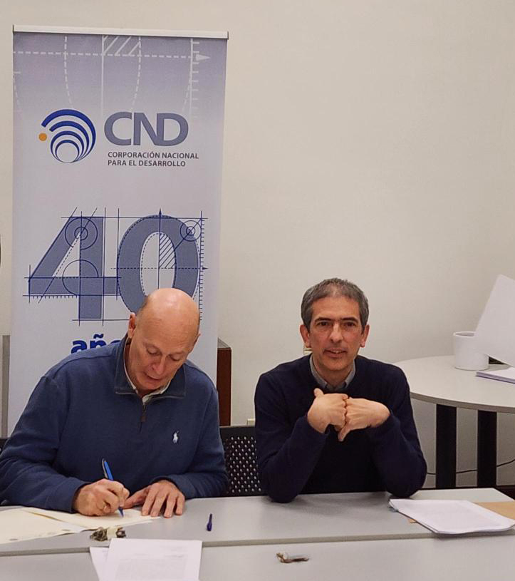 Mario Piacenza y Rafael Laureiro