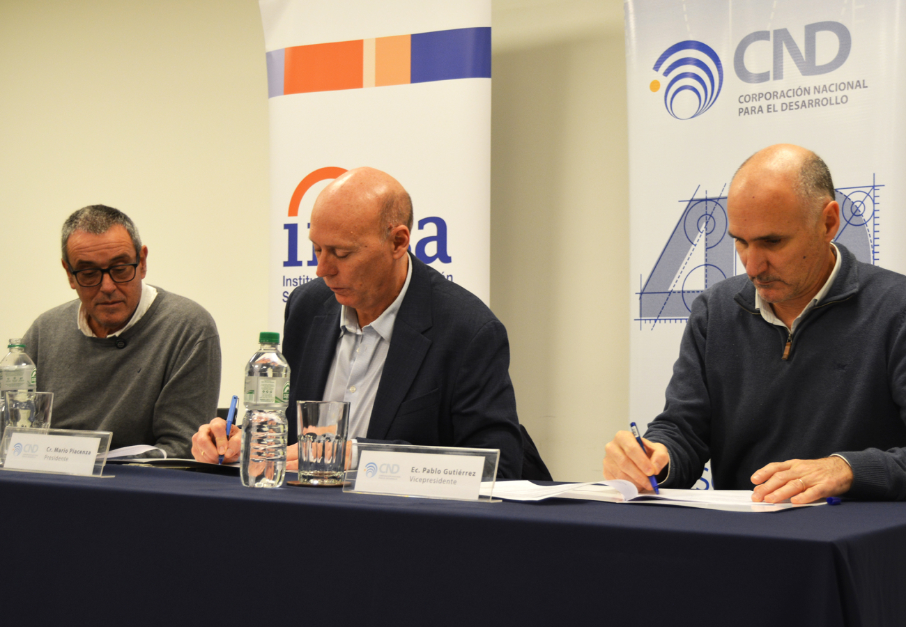 Nuevo convenio INISA-CND con impacto social 