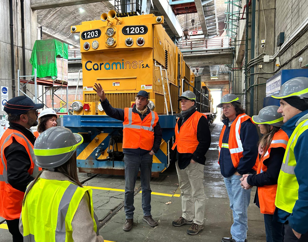 Recorrido por instalaciones ferroviarias