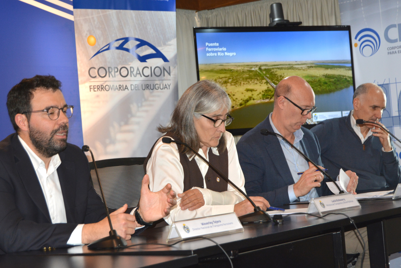 Rehabilitación de puente ferroviario sobre el río Negro