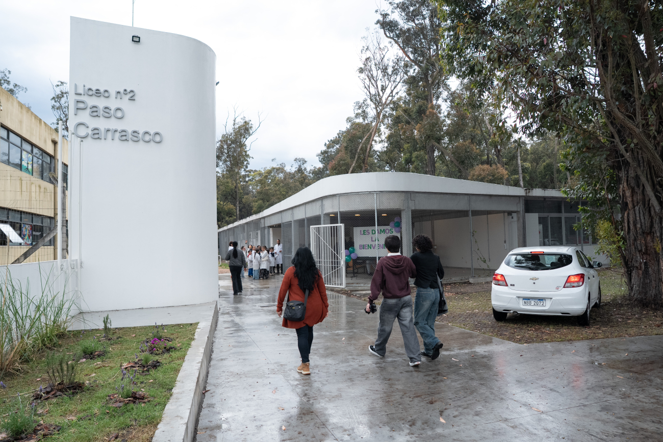Liceo Nº 2 de Paso Carrasco, proyecto desarrollado para ANEP