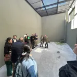 Visita a las obras