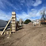 Predio de la ampliación de la Escuela 2 de Trinidad