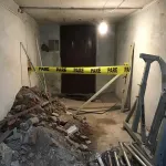 Edificio antes de la restauración