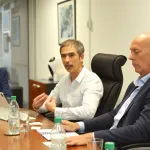 Rodrigo Velasco, Rafael Laureiro y Mario Piacenza