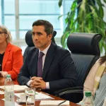 Judith Torres, Juan Echeverry y Kristin Lang