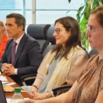 Judith Torres, Juan Echeverry, Kristin Lang y Macarena Mo