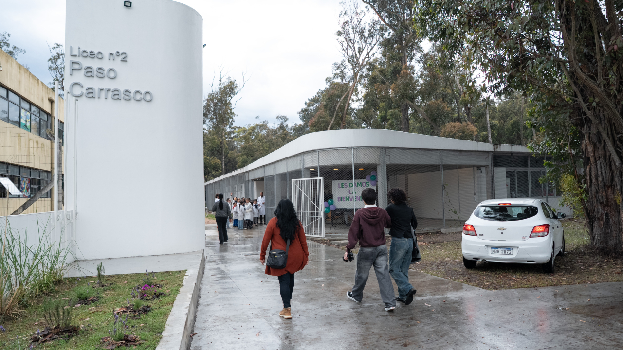 Liceo Nº 2 de Paso Carrasco, proyecto desarrollado para ANEP