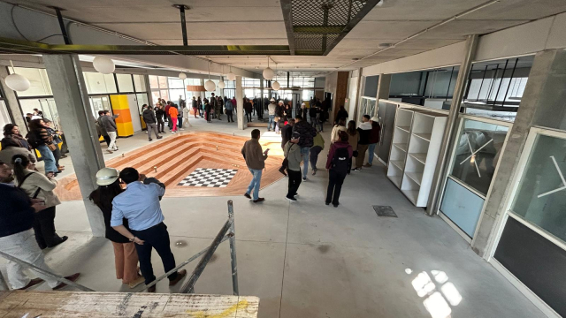 Recorrida interior de la UTU con personal de ANEP