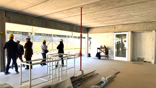 Obra del Liceo N° 2 de Paso Carrasco