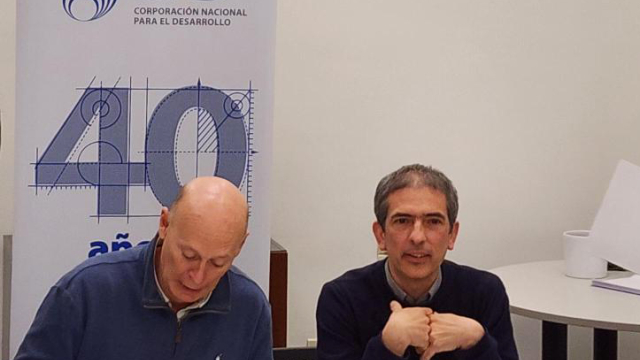 Mario Piacenza y Rafael Laureiro