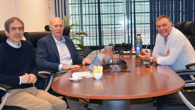 Autoridades de CND e Intendente de Rocha