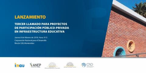 Lanzamiento: Tercer Llamado para Proyectos PPP en Infraestructura Educativa